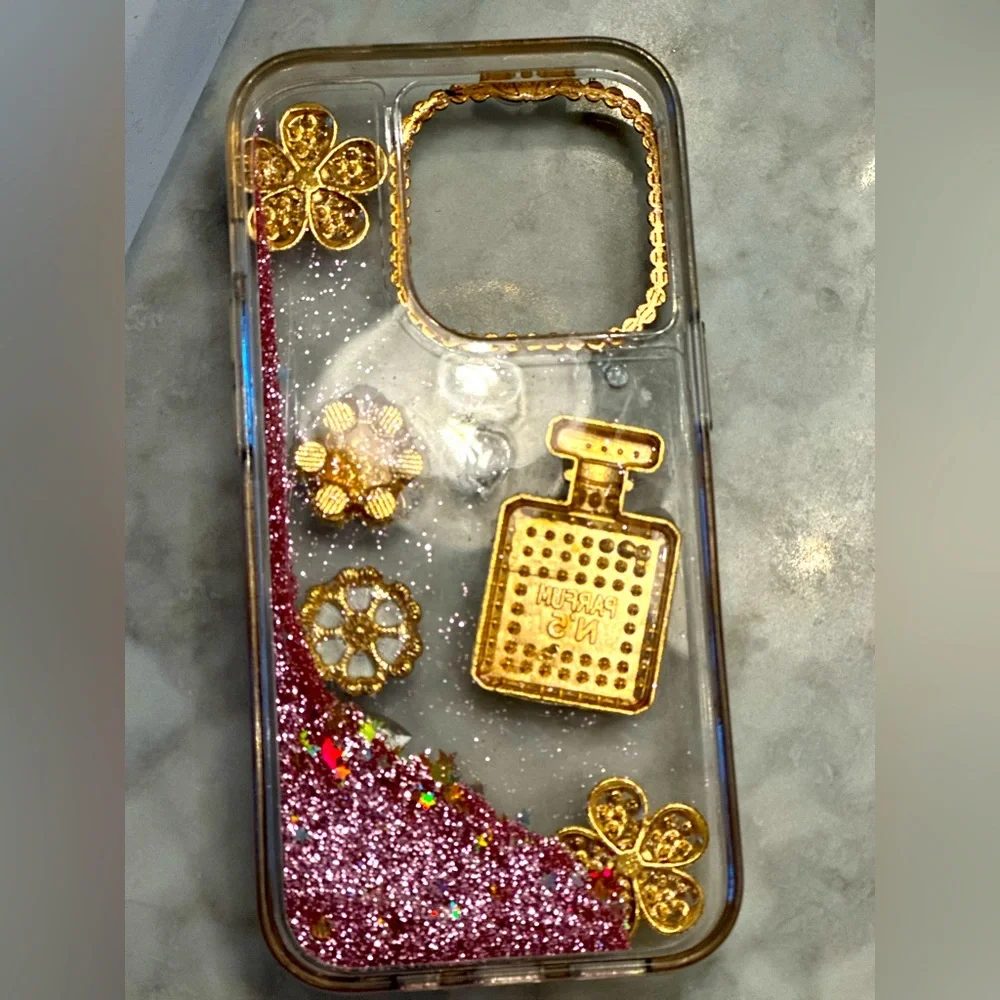 IPhone 14 Pro 3D Star dust phone case